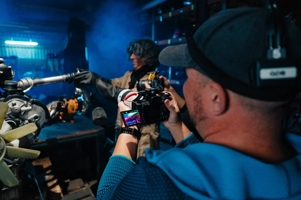 Tournage pour Motul vidéo Halloween 2025