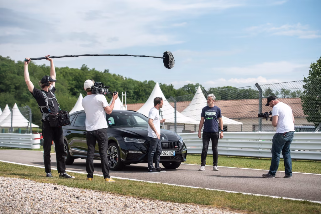 Tournage E-Défis Škoda
